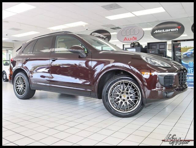 2017 Porsche Cayenne Platinum Edition