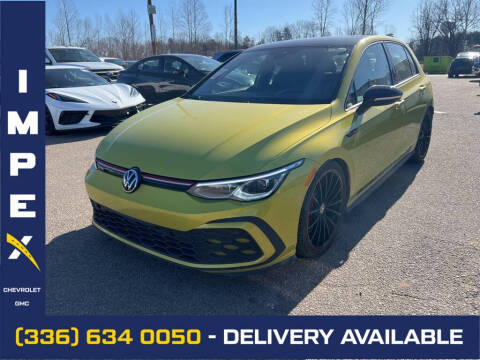 2023 Volkswagen Golf GTI for sale at Impex Chevrolet GMC in Reidsville NC