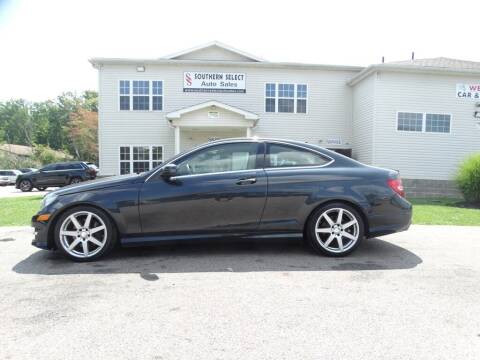 2013 Mercedes-Benz C-Class for sale at SOUTHERN SELECT AUTO SALES in Medina OH