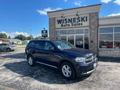 2013 Dodge Durango for sale at Wisneski Auto Sales, Inc. in Green Bay WI