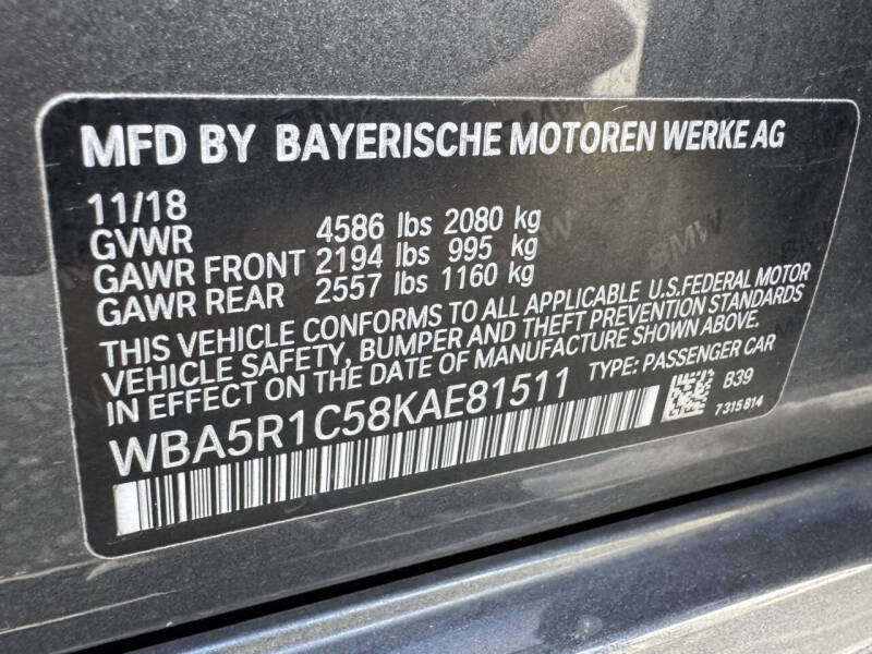 2019 BMW 3 Series 330i