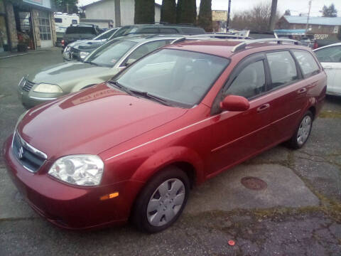 2007 Suzuki Forenza for sale at Payless Car & Truck Sales in Mount Vernon WA
