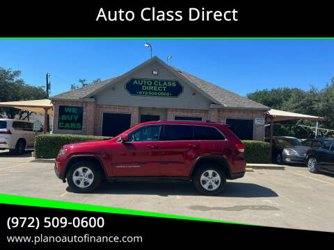 2014 Jeep Grand Cherokee for sale at Auto Class Direct in Plano TX