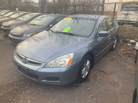2007 Honda Accord for sale at CAR CORNER RETAIL SALES in Manchester CT
