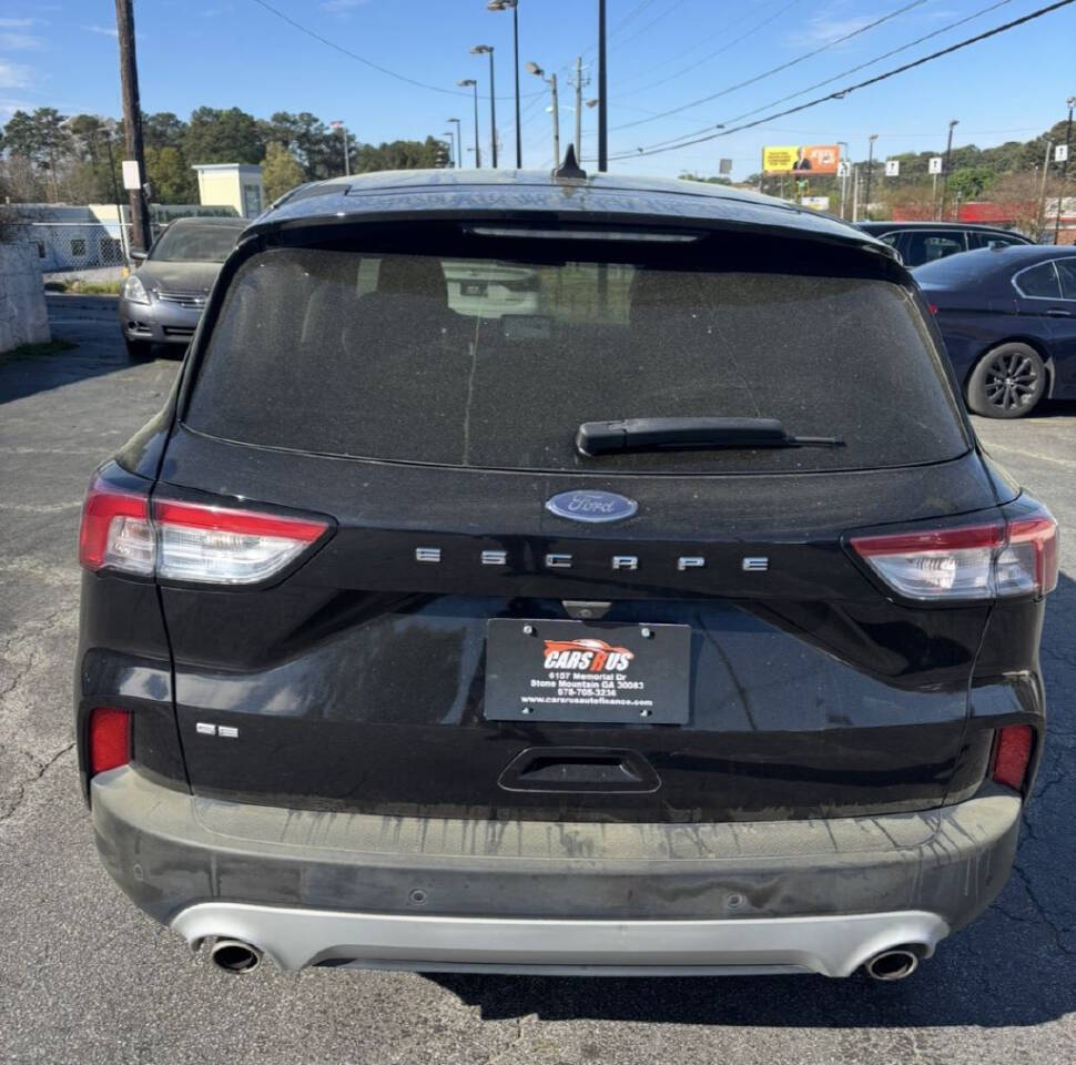 Black 2022 Ford Escape SE SE 4dr SUV 2