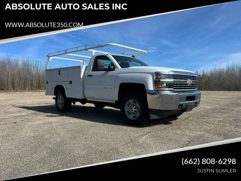 2018 Chevrolet Silverado 2500HD for sale at ABSOLUTE AUTO SALES INC in Corinth MS