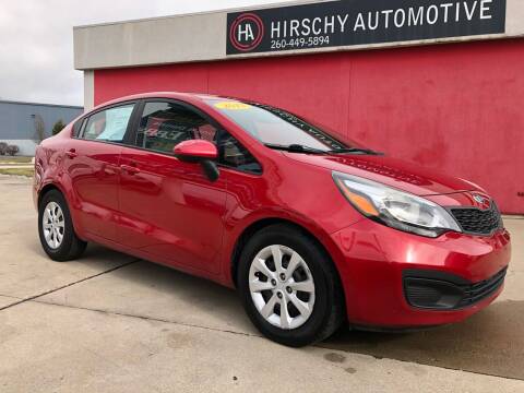 2013 Kia Rio for sale at Hirschy Automotive in Fort Wayne IN