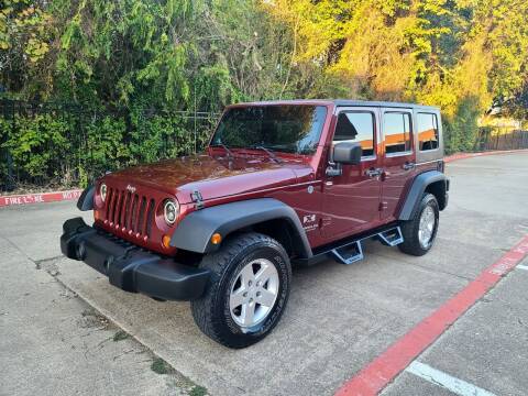 2008 Jeep Wrangler Unlimited for sale at DFW Autohaus in Dallas TX