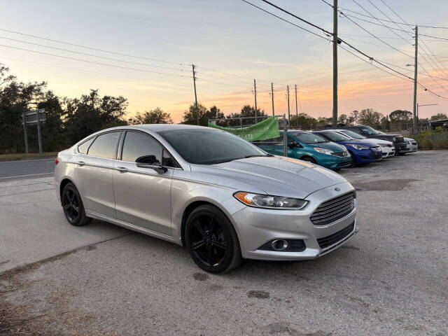 2016 Ford Fusion for sale at Hobgood Auto Sales in Land O Lakes, FL