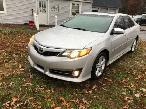 2012 Toyota Camry for sale at Manny's Auto Sales in Winslow NJ