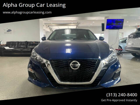 2019 Nissan Altima for sale at Alpha Group Car Leasing in Redford MI