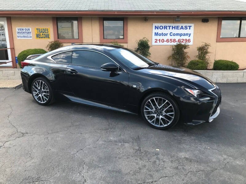 2015 Lexus RC 350 for sale at Northeast Motor Company in Universal City TX