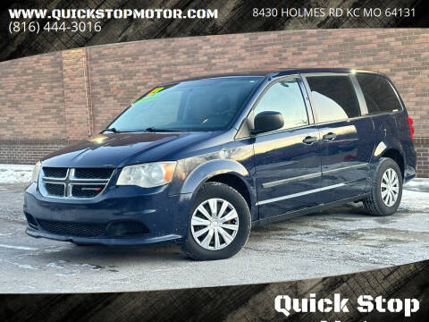 2013 Dodge Grand Caravan for sale at Quick Stop Motors in Kansas City MO