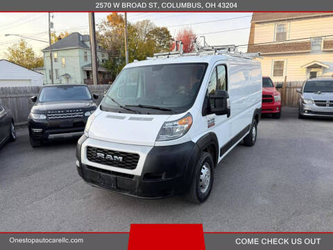 2019 RAM ProMaster for sale at One Stop Auto Care LLC in Columbus OH