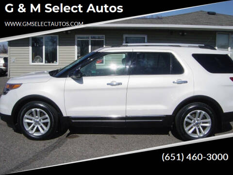 2011 Ford Explorer for sale at G & M Select Autos in Farmington MN