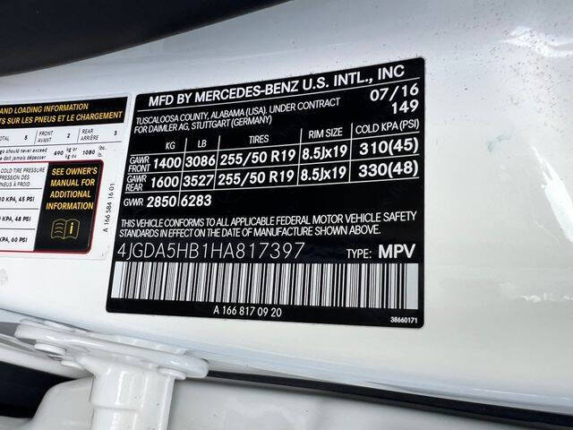 2017 Mercedes-Benz GLE GLE 350 4MATIC