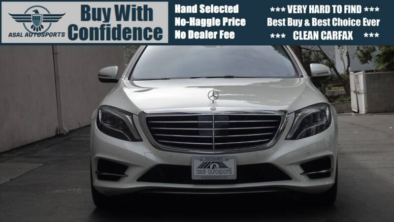2014 Mercedes-Benz S-Class for sale at ASAL AUTOSPORTS in Corona CA