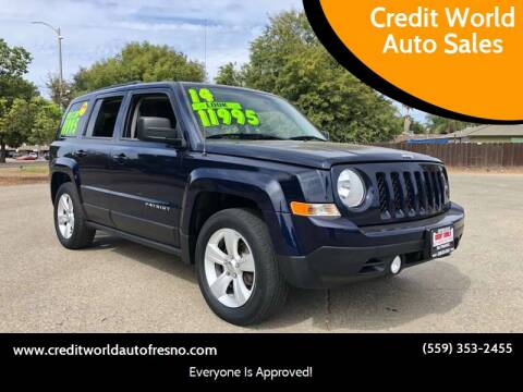 2014 Jeep Patriot for sale at Credit World Auto Sales in Fresno CA