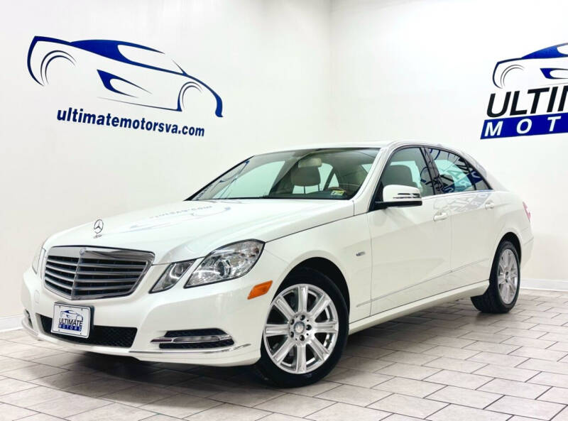 2012 Mercedes-Benz E-Class for sale at ULTIMATE MOTORS in Midlothian VA