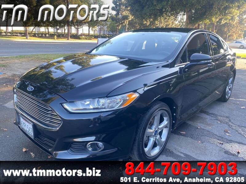 2013 Ford Fusion for sale at TM Motors in Anaheim CA