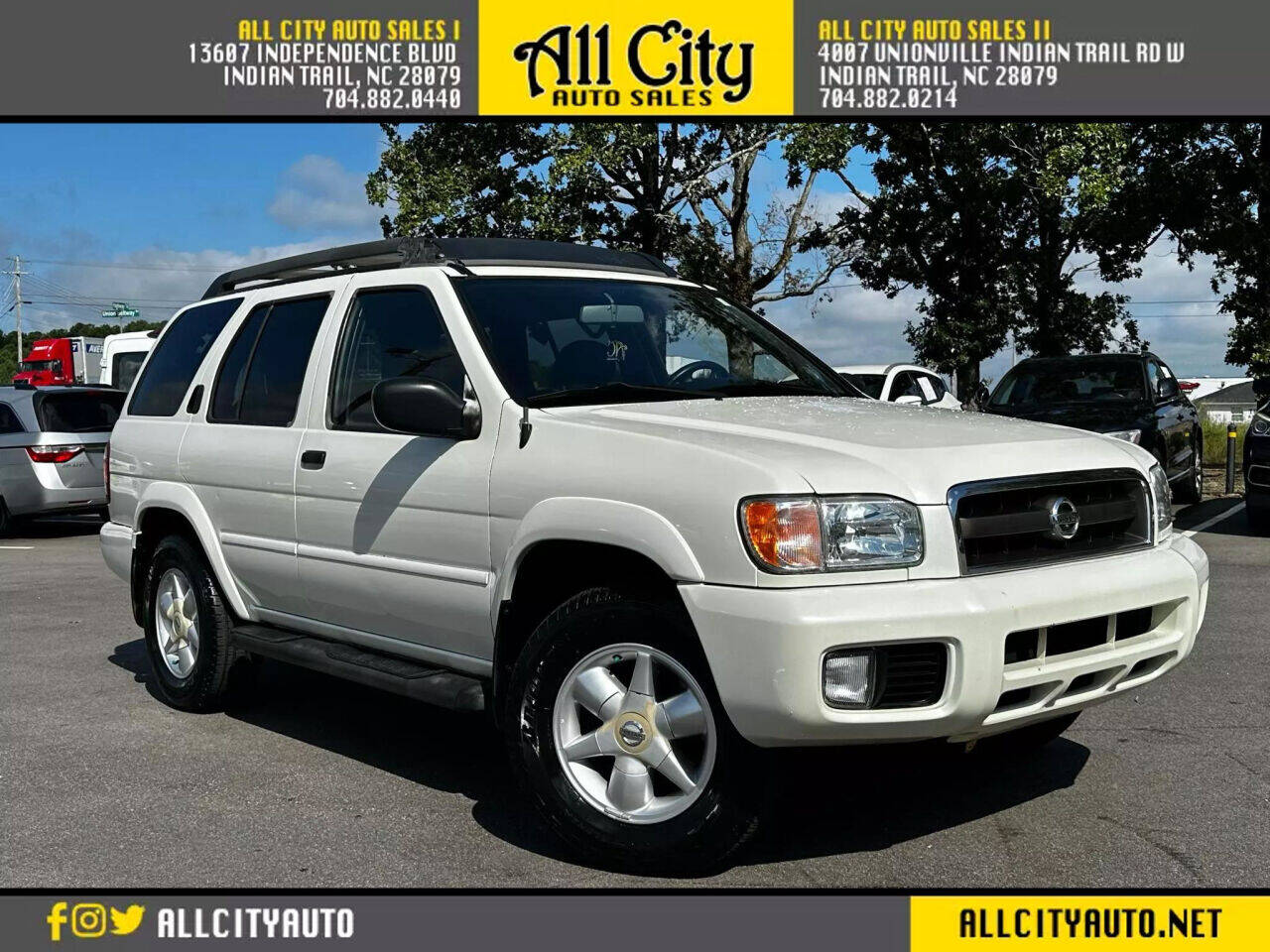 2002 nissan pathfinder le sport utility 4d