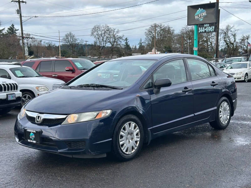 2011 Honda Civic for sale at ALPINE MOTORS in Milwaukie OR