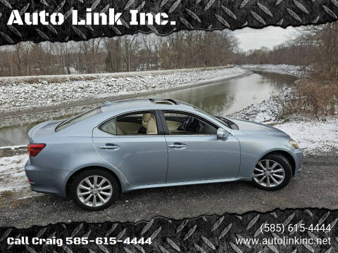 2010 Lexus IS 250 for sale at Auto Link Inc. in Spencerport NY