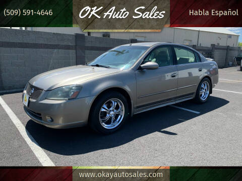 2005 Nissan Altima for sale at OK Auto Sales in Kennewick WA