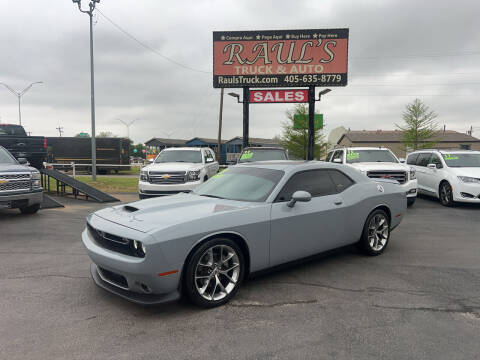 2021 Dodge Challenger for sale at RAUL'S TRUCK & AUTO SALES, INC in Oklahoma City OK