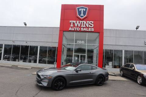 2021 Ford Mustang for sale at Twins Auto Sales Inc Redford 1 in Redford MI