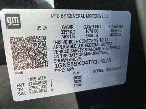 2026 Chevrolet Tahoe Premier