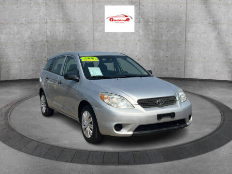 2006 Toyota Matrix for sale at GLADSTONE AUTO SALES    GUARANTEED CREDIT APPROVAL - GLADSTONE AUTO SALES GUARANTEED CREDIT APPROVAL in Gladstone MO