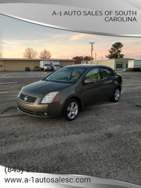 2008 Nissan Sentra for sale at A-1 Auto Sales Of South Carolina in Conway SC
