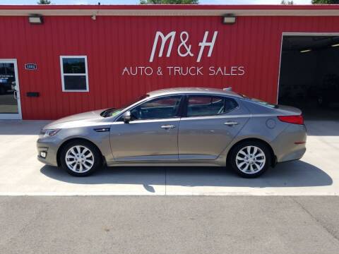 2015 Kia Optima for sale at M & H Auto & Truck Sales Inc. in Marion IN
