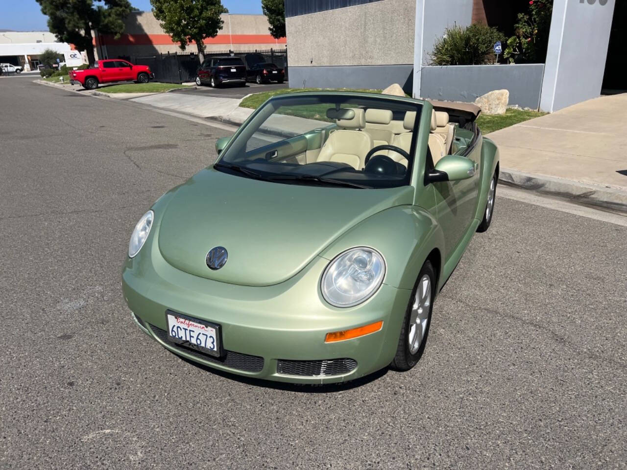 2007 Volkswagen New Beetle Convertible for sale at ZRV AUTO INC in Brea, CA