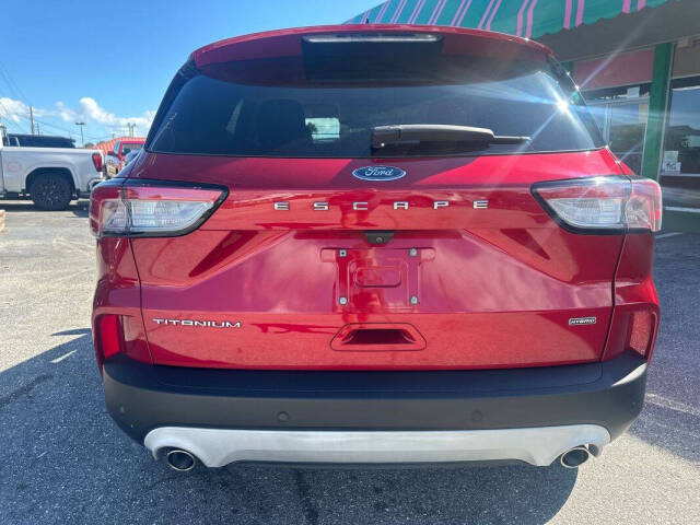 2020 Ford Escape Hybrid for sale at Tropical Auto Sales in North Palm Beach, FL