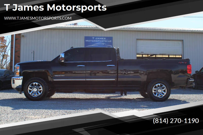 2019 Chevrolet Silverado 3500HD for sale at T James Motorsports in Gibsonia PA