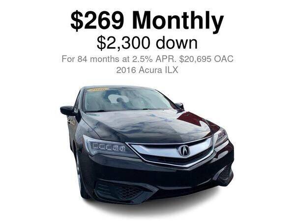 2016 Acura ILX for sale at L&T Auto Sales in Three Rivers MI