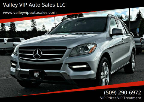 2012 Mercedes-Benz M-Class for sale at Valley VIP Auto Sales LLC in Spokane Valley WA