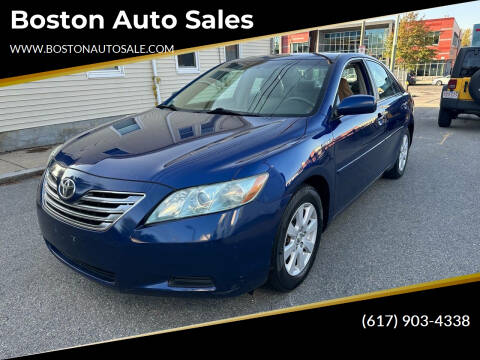 2008 Toyota Camry Hybrid for sale at Boston Auto Sales in Brighton MA