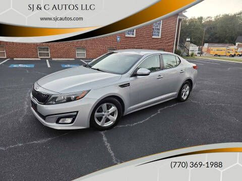 2014 Kia Optima for sale at SJ & C AUTOS LLC in Norcross GA