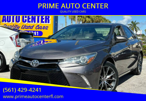 2015 Toyota Camry for sale at PRIME AUTO CENTER in Palm Springs FL