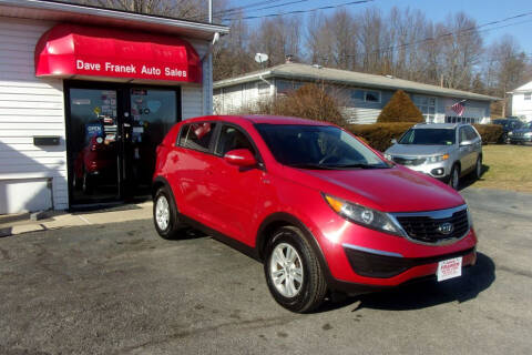 2011 Kia Sportage for sale at Dave Franek Automotive in Wantage NJ