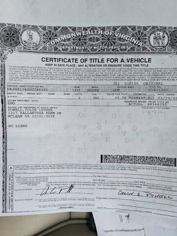 1995 Jaguar XJ-Series XJ6