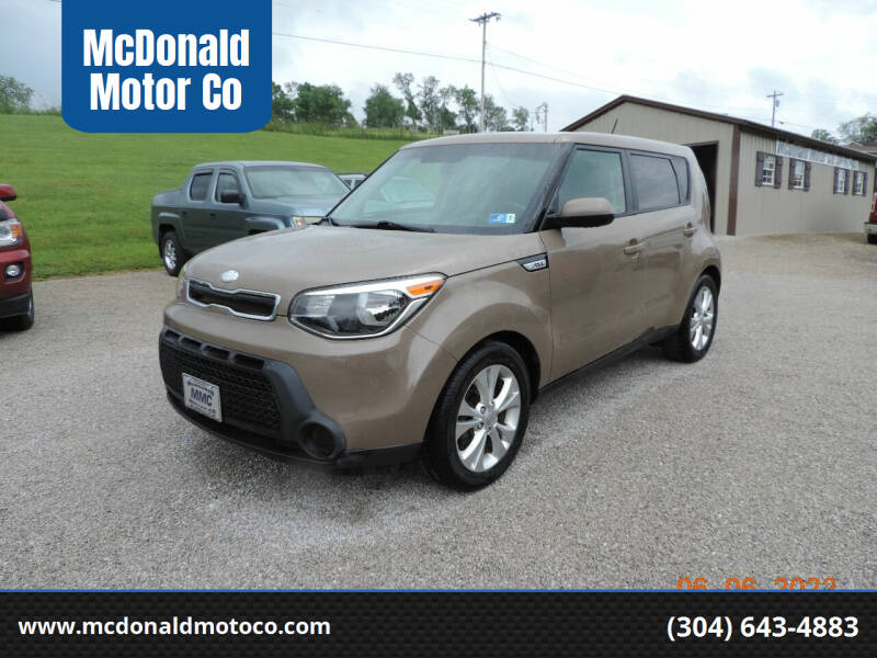 2015 Kia Soul for sale at McDonald Motor Co in Harrisville WV