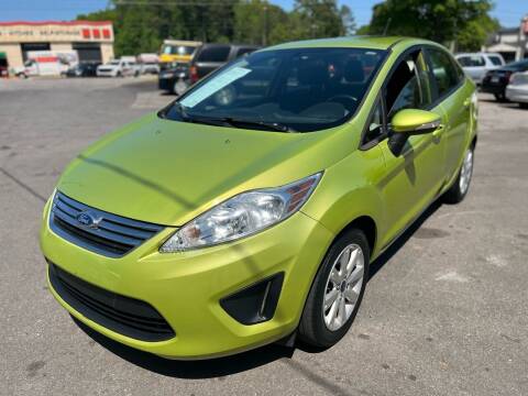 2013 Ford Fiesta for sale at Atlantic Auto Sales in Garner NC