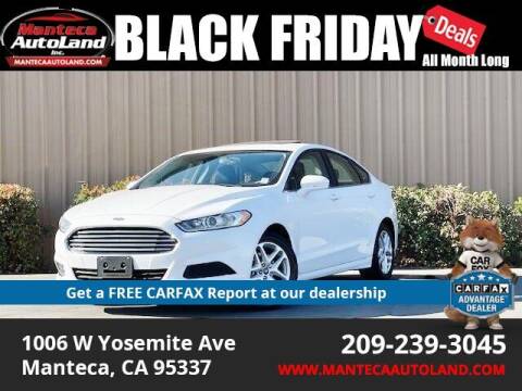 2014 Ford Fusion for sale at Manteca Auto Land in Manteca CA