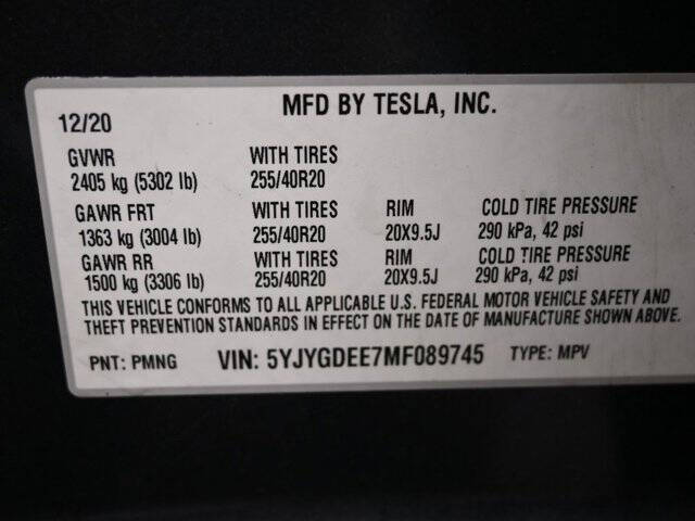 2021 Tesla Model Y Long Range