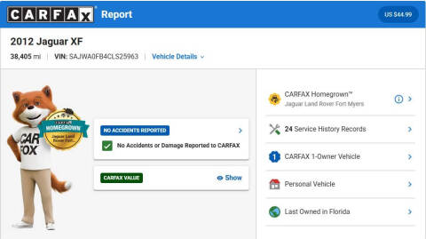 2012 Jaguar XF