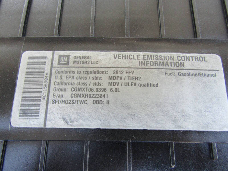 2012 GMC Savana 3500